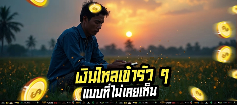 “เริ่มต้นด้วยมือถือเครื่องเก่า กับฟรี 100 สปิน…ใครจะคิดว่าชีวิตจะเปลี่ยน”