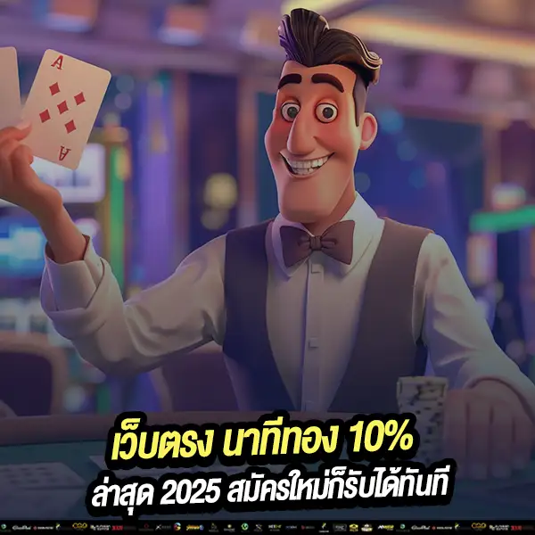 เล่นสล็อตเพลิน โบนัสเพิ่ม 10% ทุกช่วงนาทีทอง