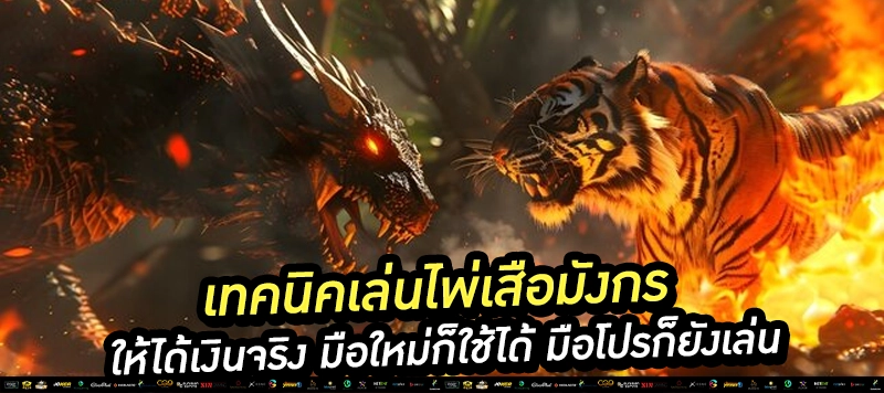 🎯 เทคนิคเล่นเสือมังกรให้ชนะ! เค้าไพ่ + เดินเงิน คือคำตอบ เสริม: อย่าเล่นมั่ว! ต้องวางแผนอย่างเซียน