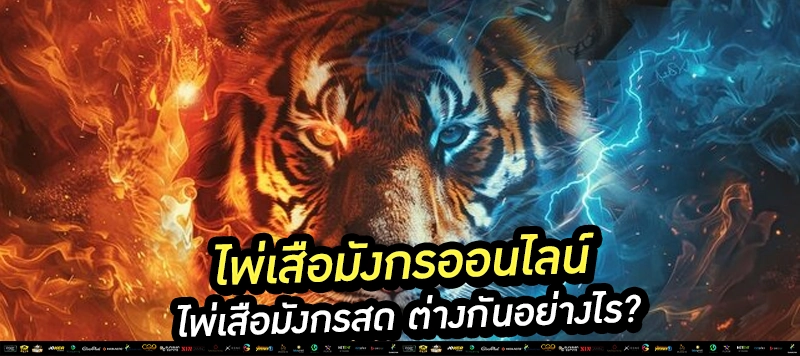 🕹️ เสือมังกรออนไลน์ VS เสือมังกรสด เลือกแบบไหนใช่คุณ? เสริม: ออนไลน์เร็วจัด! ไลฟ์สดสมจริง! เล่นได้ทุกที่