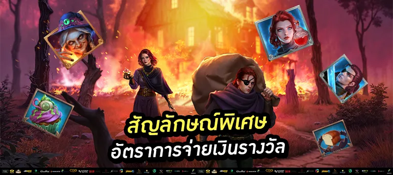 สัญลักษณ์พิเศษและอัตราการจ่ายเงินรางวัล